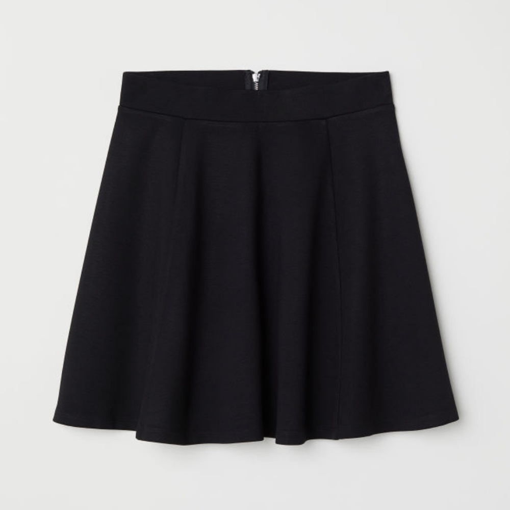 Black Skater Skirt